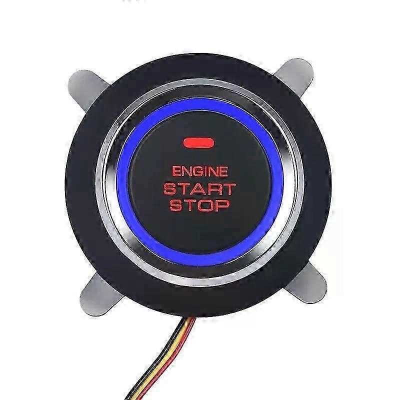 1 Stück 12v Auto-ersatz-start-stopp-druckknopf Für Schlüssellosen Zugang, Zündstartschalter, Auto-ersatzzubehör - Jxlgv