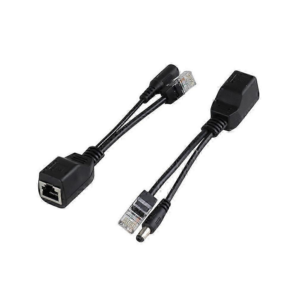 12v Passives Poe Splitter-adapterkabel Rj45 Injektor Stromkombinator Anschlussset Kompatibel Mit Ip-kamera Router Ap Netzwerk-jxlgv