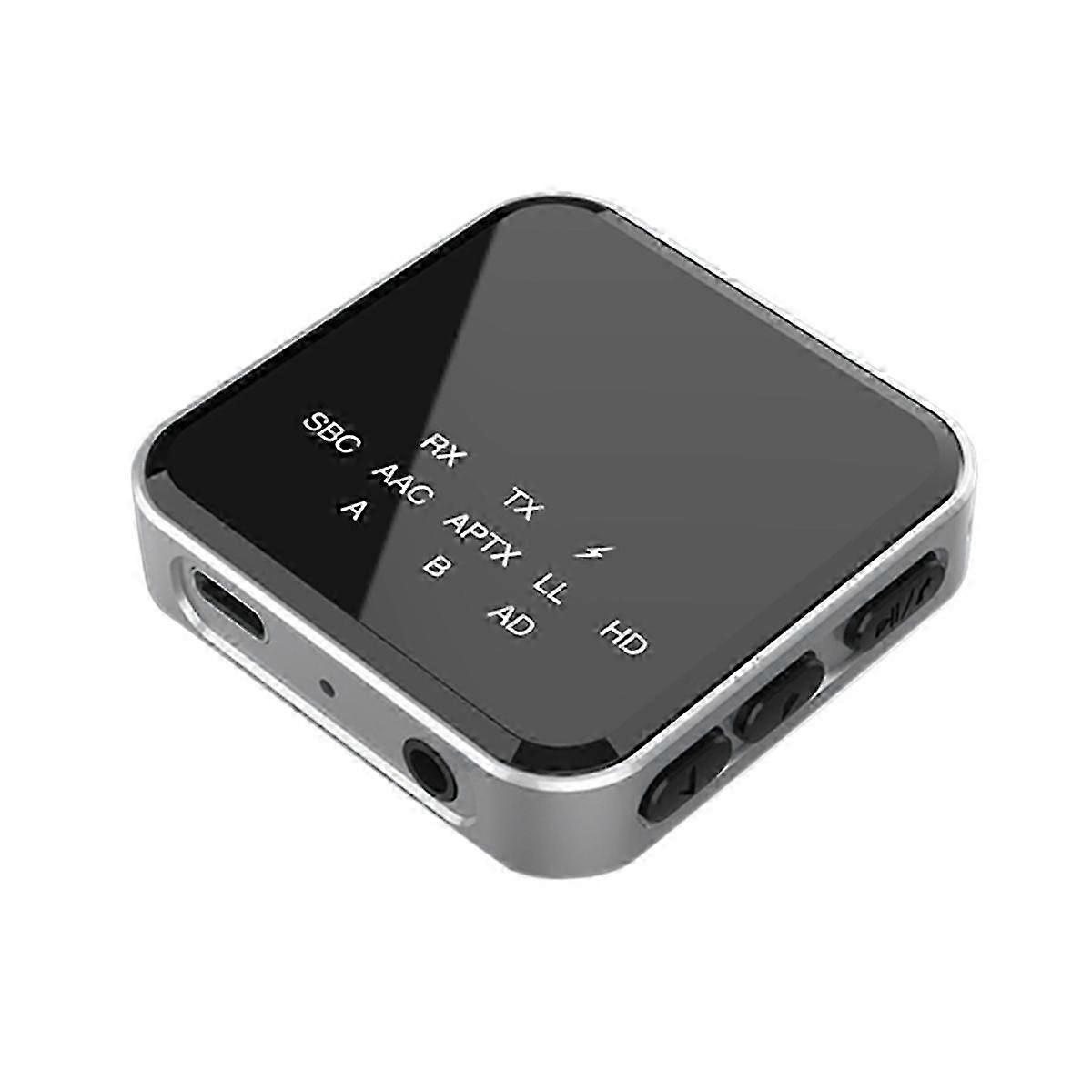 2-in-1 Hifi Bluetooth 5.2 Aptx Hd Sender/empfänger, Kabellos, 3,5-mm-aux-anschluss, Optischer Aptx-adapter Für Autoradio-tv-anlagen – Jxlgv