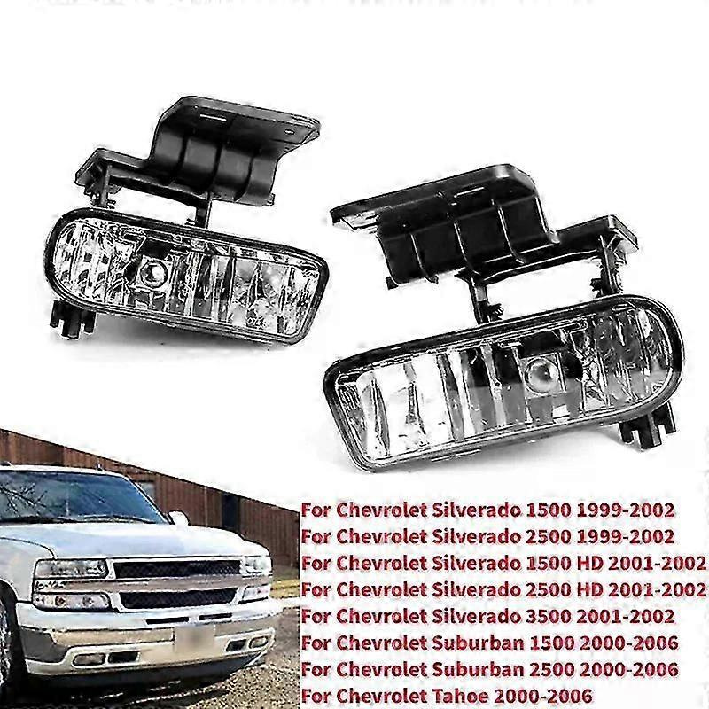 2er-set Nebelscheinwerfer Für Chevrolet Silverado/suburban/tahoe (1999–2002) – Jxlgv