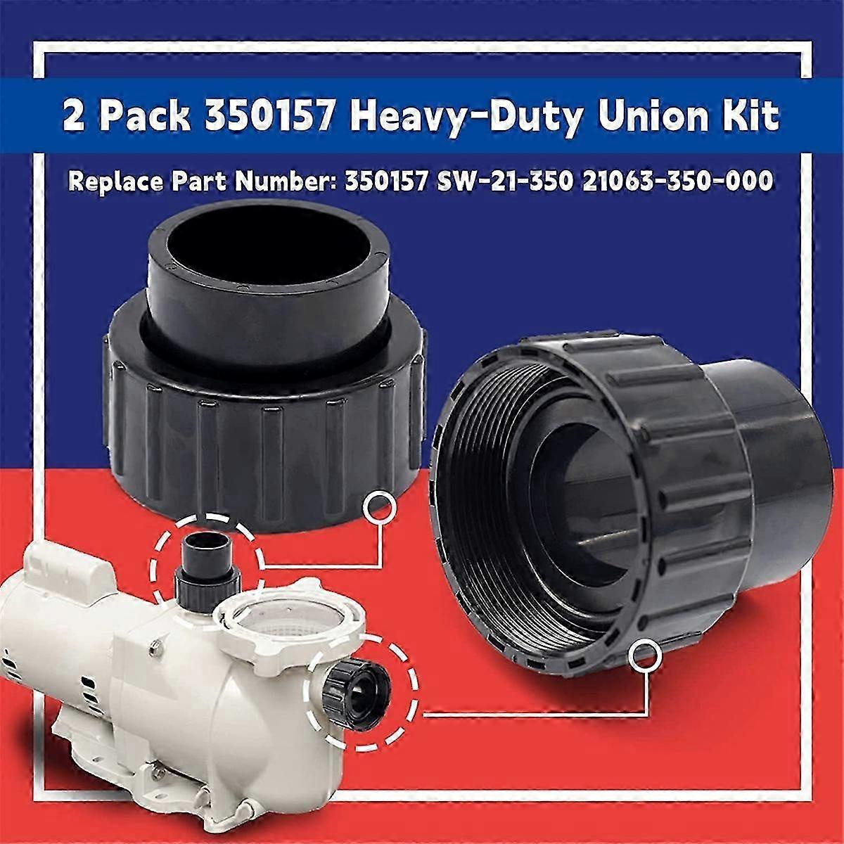 350157 Austausch-kit Für Poolpumpen Mit Variabler Drehzahl, Poolpumpen-verschraubung Jxlgv