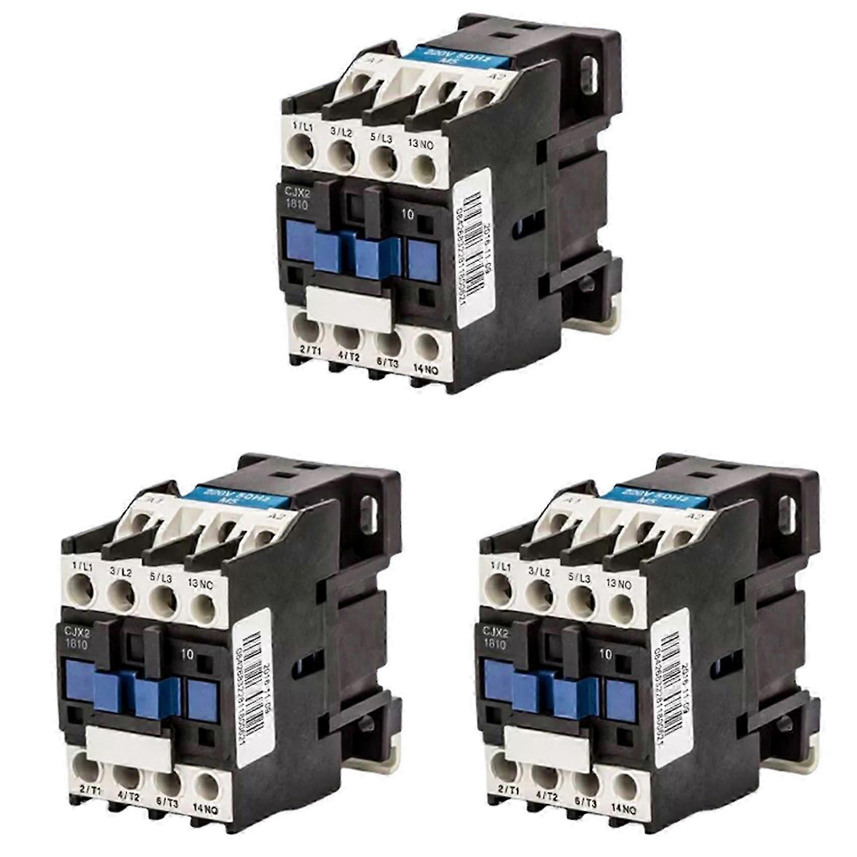 3x Schütz Cjx2-1810 32a Schalter Lc1 Wechselstrom-schützspannung 220v Cjx2-1810-jxlgv