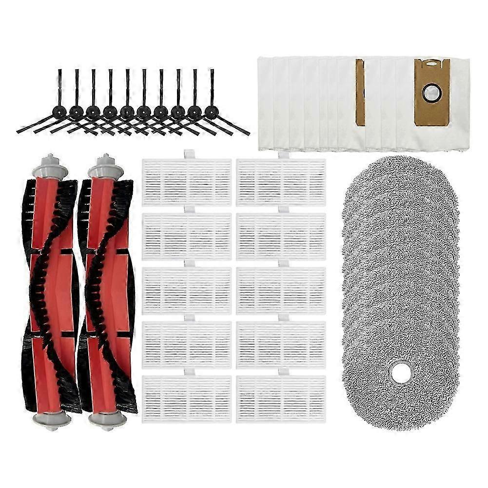 42-teiliges Ersatzteilset Für Ultenic Mc1 Staubsauger: Hauptbürste, Seitenbürste, Hepa-filter, Wischtuch, Staubbeutel – Jxlgv