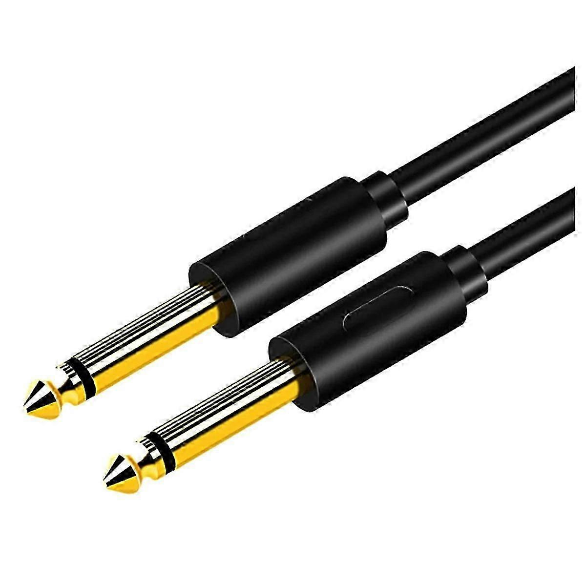 6,5-mm-klinkenstecker-audiokabel, Pvc, 6,35-mm-klinkenstecker-stecker Auf Klinkenstecker-aux-kabel, 5 Meter - Jxlgv