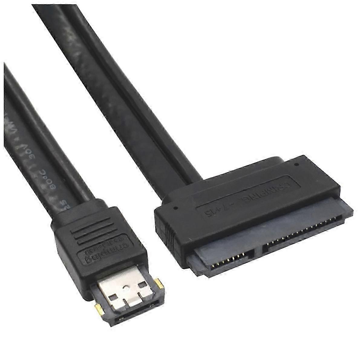 7+15-pin Sata-hdd-zu-power-esata-adapter Power Esata Usb 2.0 5v 12v-jxlgv