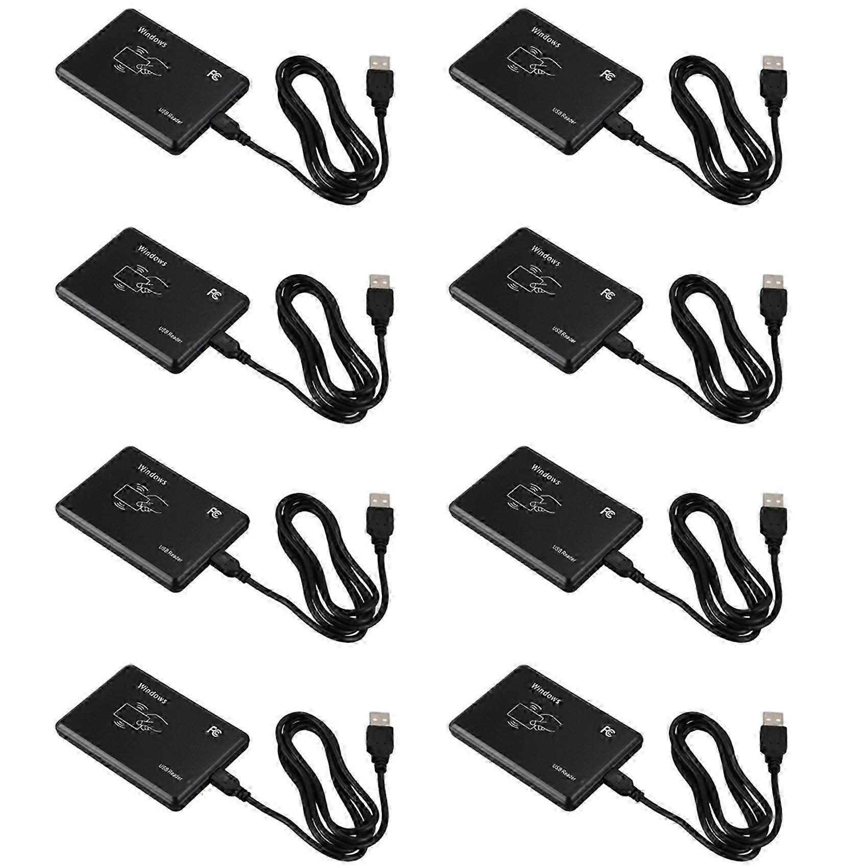 8x Usb Rfid Desktop-id-kartenleser, Kontaktloser Kartenleser – Jxlgv