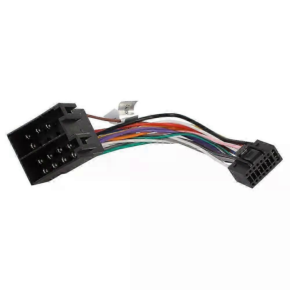 Passend Für Alpine Kabelbaumadapter Iso-standardsteckeradapter 16-poliger Stecker Kabel Autokabeladapter Autoradio-jxlgv