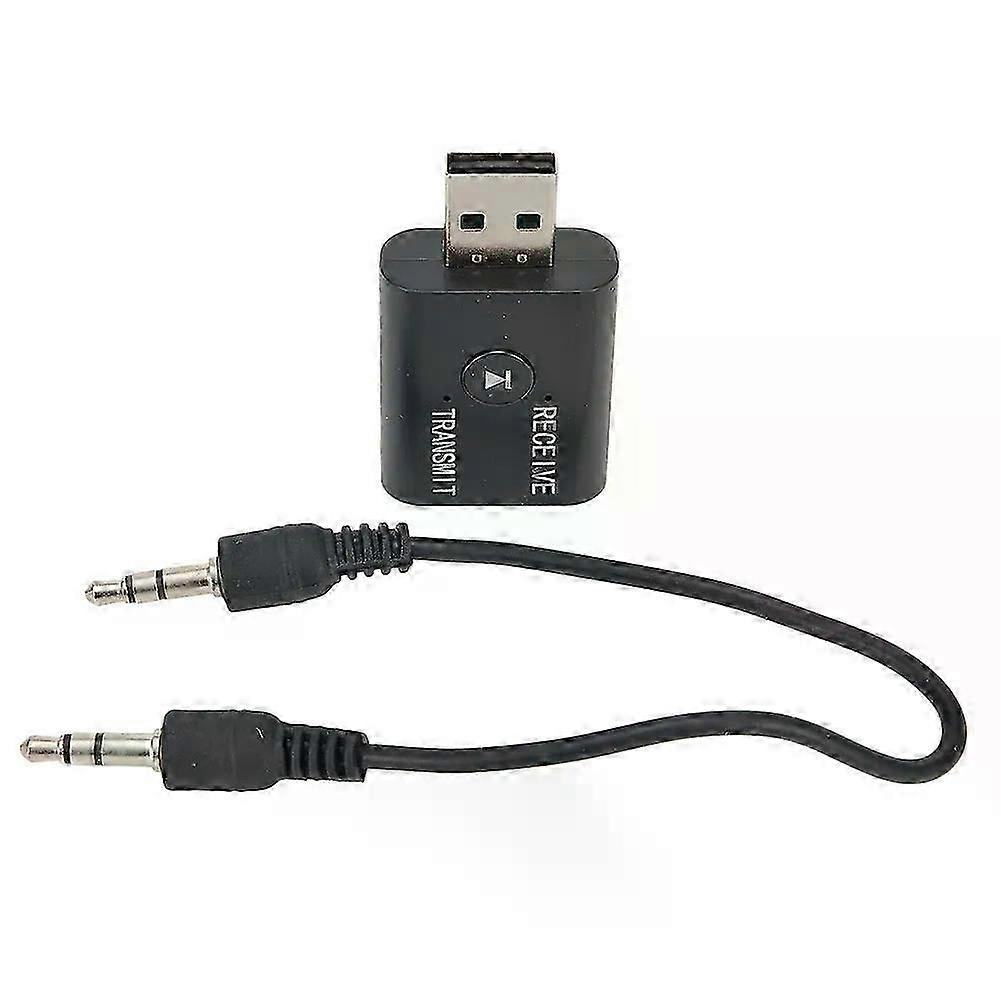 Robuster Bluetooth-sender Und -empfänger Für Mp3/mp4-player, Kabellos, Usb, 2-in-1, 50 Mah, Abs-gehäuse, Passend Für Pc, 24 Mbps, 42 X 25 X 11 Mm – Jxlgv
