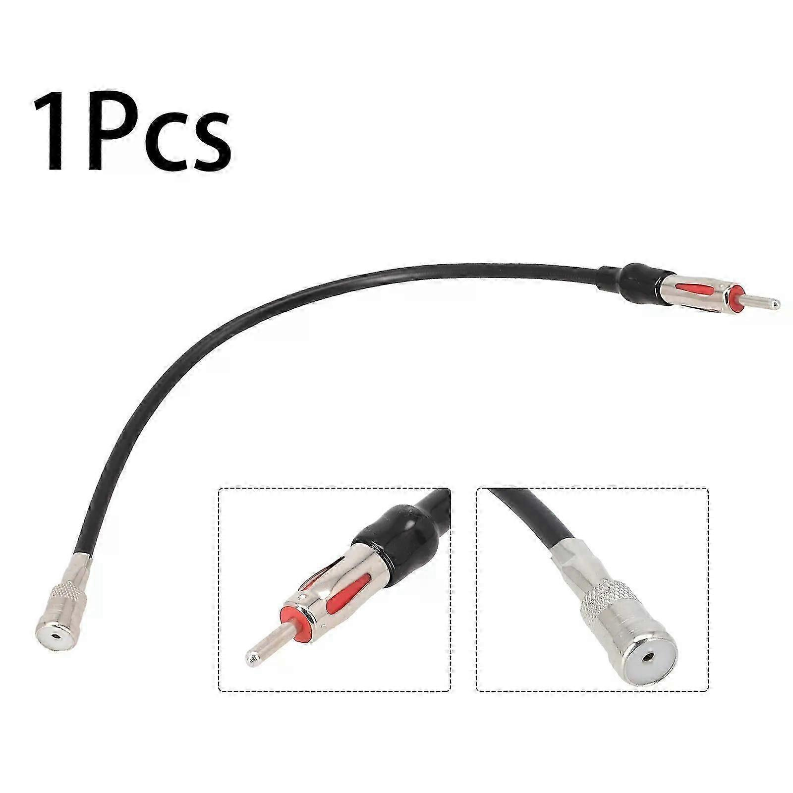 Autoradio-antennenadapter Iso-buchse Auf Din-stecker, Passend Für Fm/am-antennen-autoradio-konverter – Jxlgv