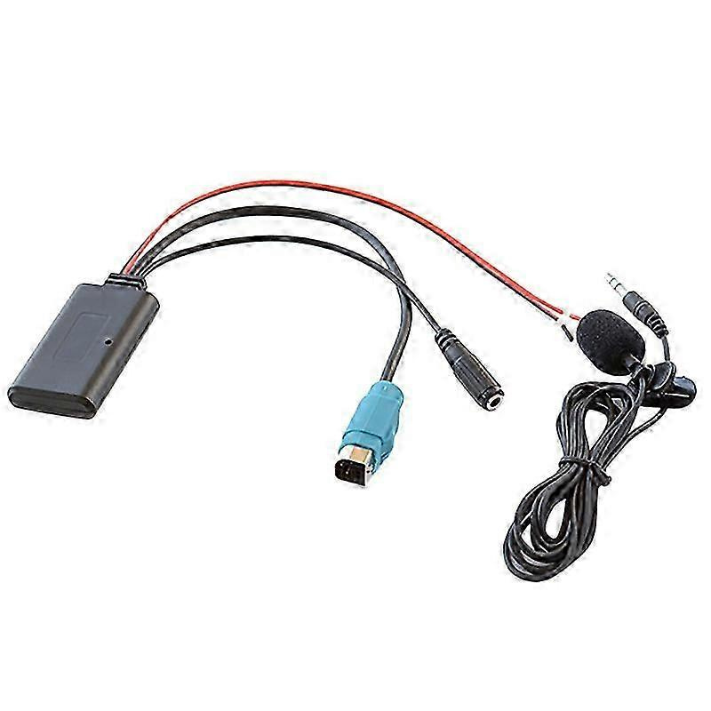 Autoradio Kce-237b Aux-eingang Ersatz 3,5 Mm Audio Mp3 Bluetooth 5.0 Mikrofon Adapter Für Alpine-jxlgv