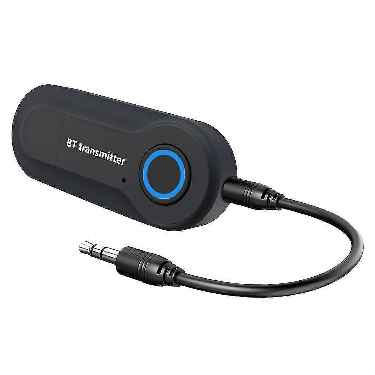 Bluetooth 5.0 Adapter Kabelloser Audio-bluetooth-sender/empfänger Kompatibel Mit Pc/tv/auto 3,5-mm-aux-musik-rx-sender-adapter-jxlgv