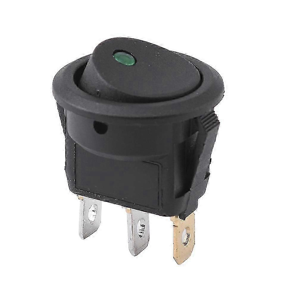 12v Rundschalter Ein/aus Spst, Passend Für Kfz-elektrik, Auto, Transporter, Armaturenbrett, Bootsbeleuchtung - Jxlgv