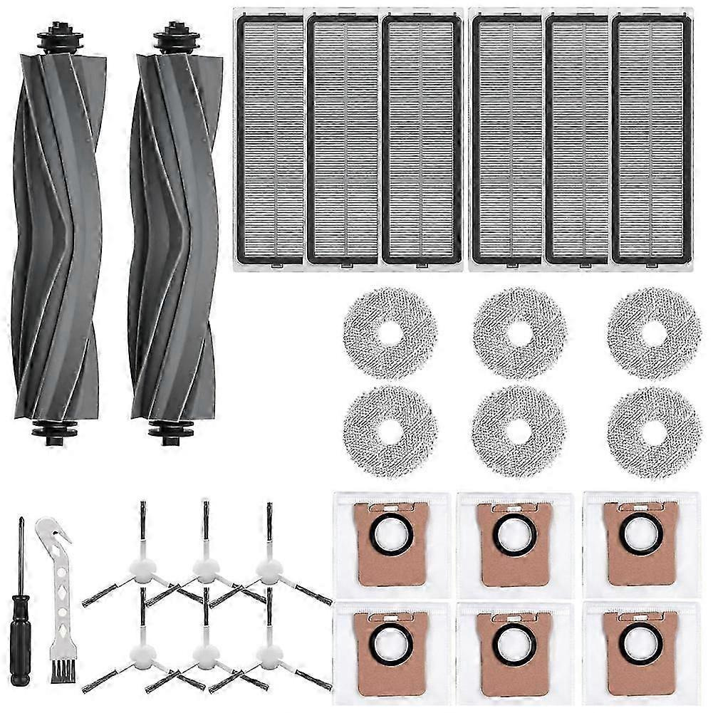Ersatzteile Für Dreame L10 Ultra / L10s Ultra / L10s Pro Gen 2 / Xiaomi X10+ / X20+: Staubsaugerbürste, Wischmopp, Filter, Staubbeutel – Jxlgv