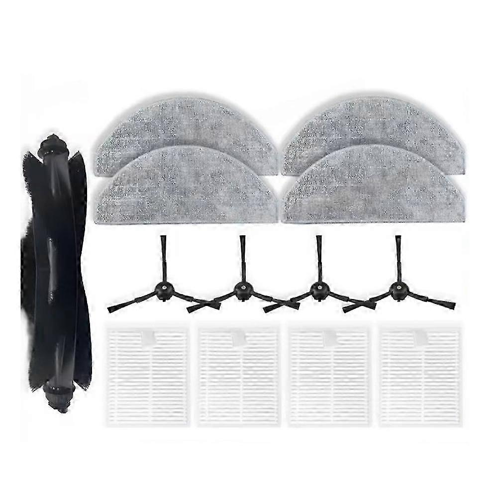 Für Electrolux Er71uw2sw / Efr71222ds Staubsaugerteile Hauptwalze Seitenbürste Filter Wischtuch Reinigungszubehör-jxlgv