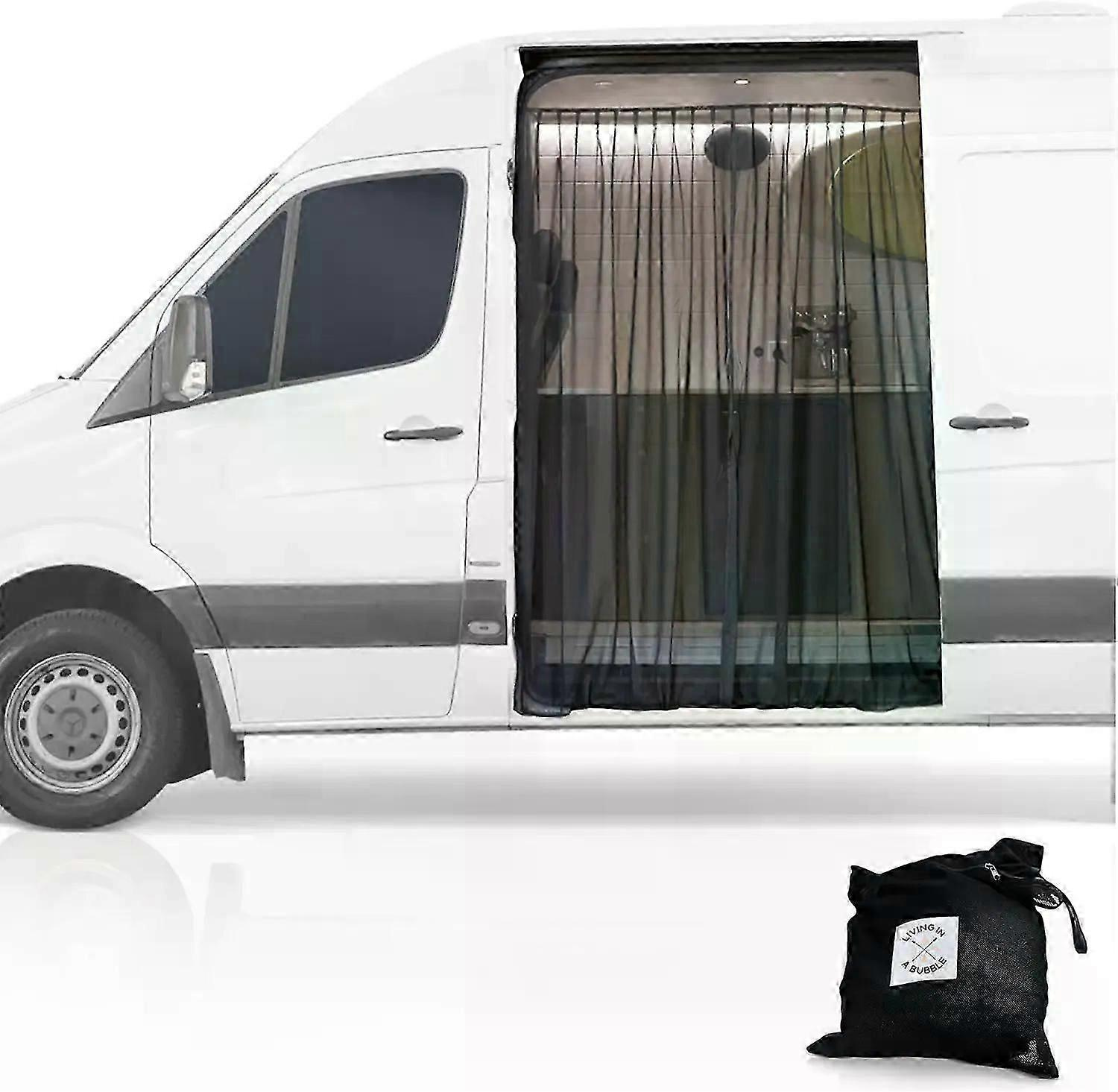 Insektenschutzgitter Mit Reißverschluss Für Mercedes Sprinter (mittel- Und Hochdach), Transit-campingbusse, Hecktür, Fliegengitter, Moskitonetz – Jxlgv