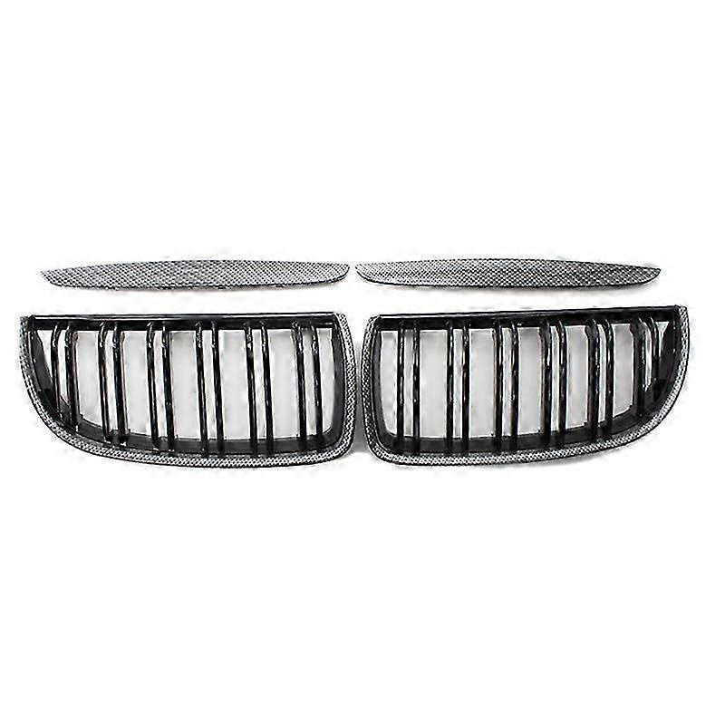 Frontgrill Mit Doppellamellen In Carbonfaser-optik Für Bmw 3er E90 E91 (2005–2008) – Jxlgv