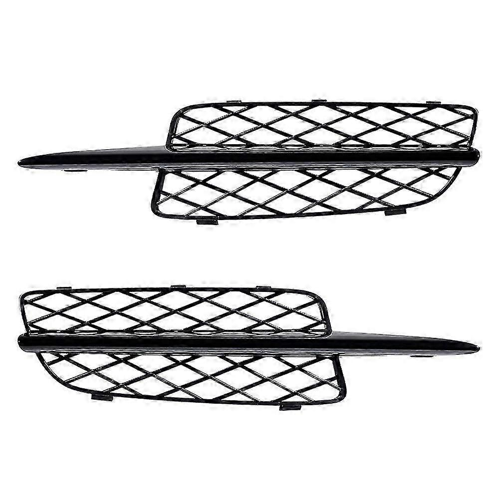 Glänzend Schwarze Wabengitter-frontstoßstangenabdeckungen Unten Für Bmw X5 E70 2007-2010 51117159593 51117159594-jxlgv
