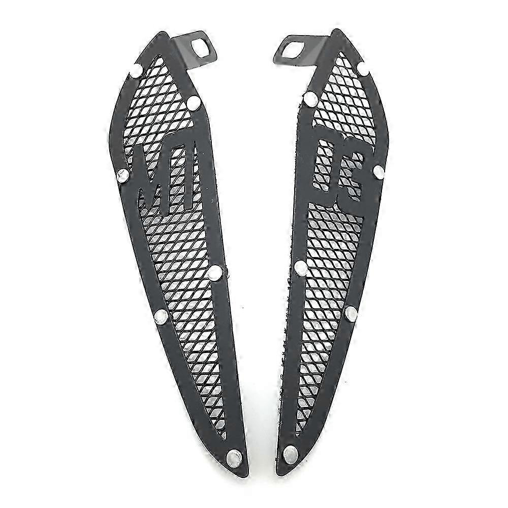 Motorrad-kraftstofftank-lufteinlassgitter, Dekorative Abdeckung Für Yamaha Mt03 Mt-03 2020 2021, Schwarz-jxlgv