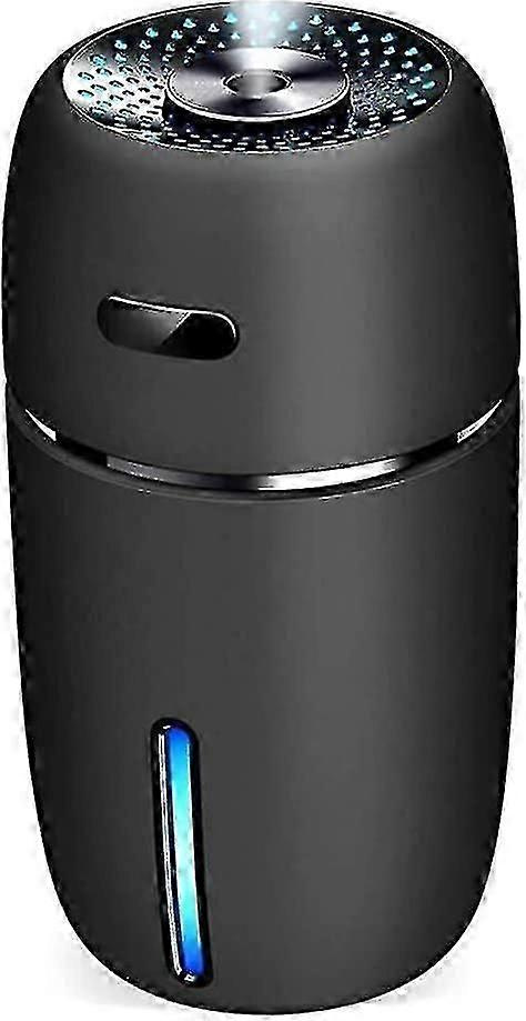Auto-diffusor, Auto-diffusoren Für Ätherische Öle, Usb-luftbefeuchter Fürs Auto, 200-milliliter-mini-luftbefeuchter Und Tragbarer Luftreiniger Mit 7-farbiger Led-nachtbeleuchtung L-jxlgv