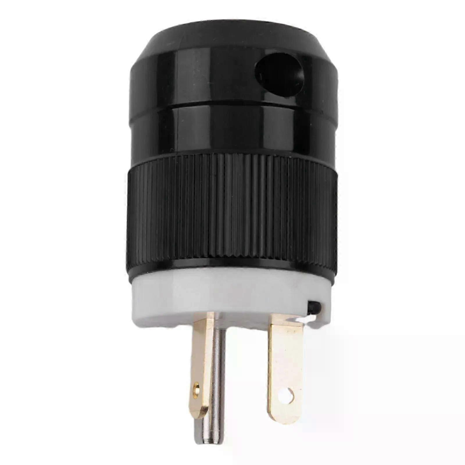 5-20p 20a 125v 2-poliger 3-adriger Erdungsstecker Mit Geraden Kontakten, Robust, Aus Nylon, Für Elektrische Geräte – Jxlgv