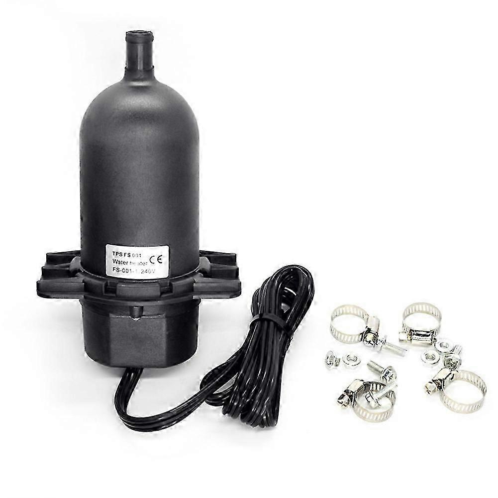 Motorblockvorwärmer, Selbstzirkulierender Motorwassererhitzer, Schwarzer Vorwärmer Für Generatoren, Lkw Und Gasmotoren, 240 V – 500 W – Jxlgv
