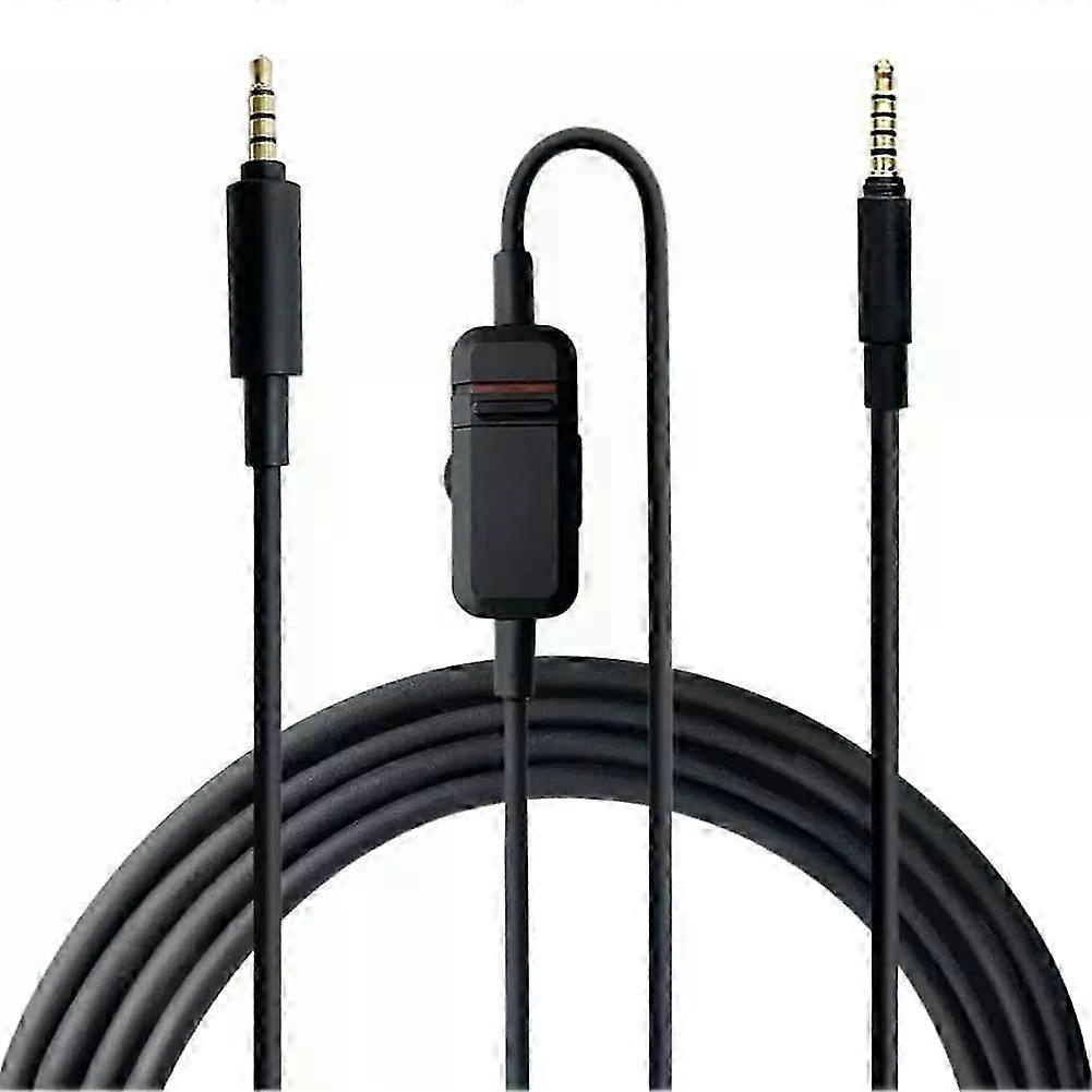Neu Passend Für Beyerdynamic Mmx300 Ii Kopfhörer Zubehör Ersatz 13 M / 426 Ft Schwarzes Kopfhörerkabel Gaming-audiokabel-jxlgv