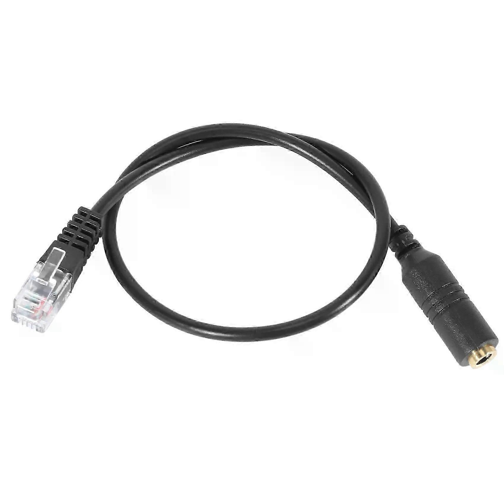 1 Stück Rj9-auf-35-buchse-adapterkabel Für Pc, Computer, Headset Und Telefon (jxlgv)