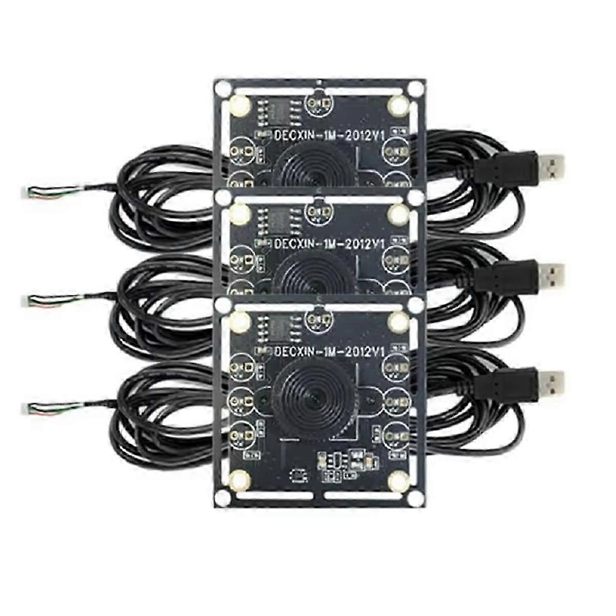 Neues 3er-set 100°-kameramodule 1mp Ov9732 1280x720 Usb Treiberfrei-jxlgv
