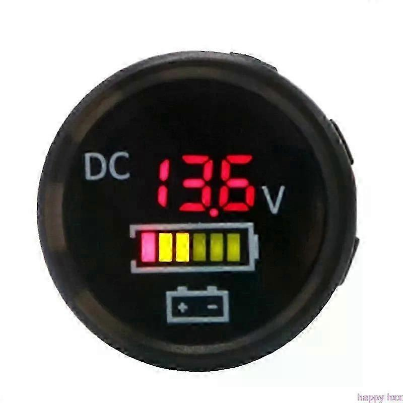 Neuer Dc 12v/24v Auto-boot-voltmeter-batteriemonitor Ip67 Wasserdicht Led-spannungsanzeige-jxlgv