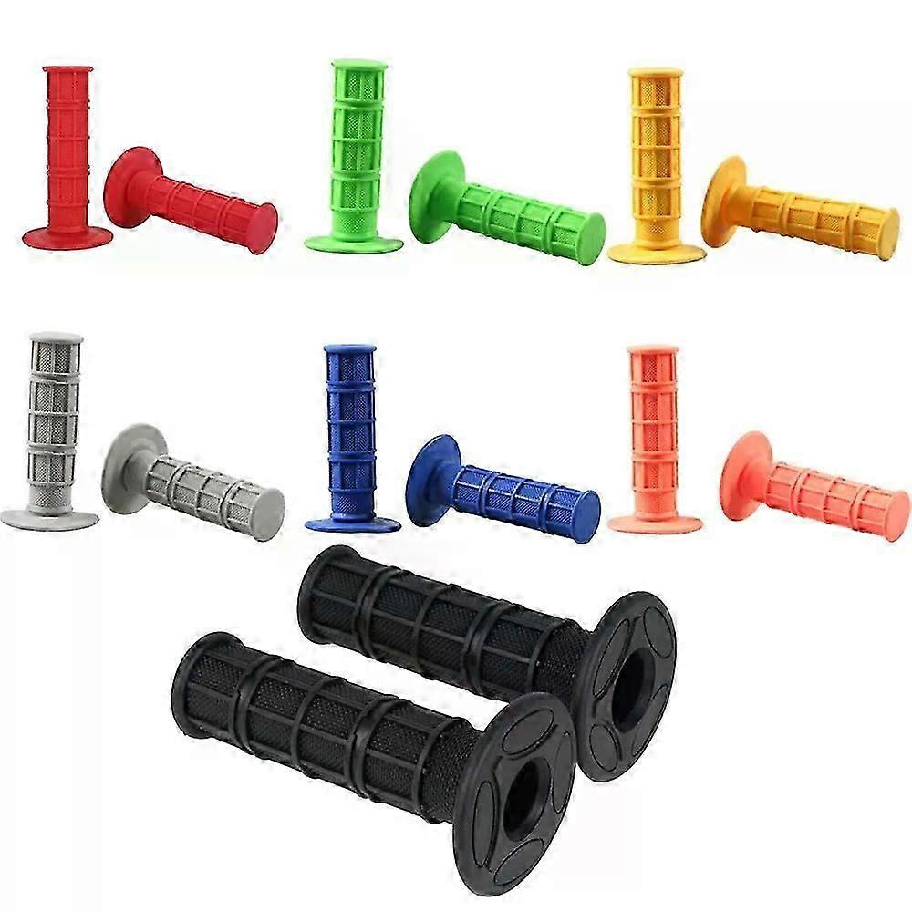 7/8 Universal-motorrad-gummilenkergriffe, Passend Für Sdg Xr50 Crf70 Pw 80 Klx110 Sdg Ssr Yzf Wrf Kxf Rmz Motocross Dirt Pit Bike-jxlgv