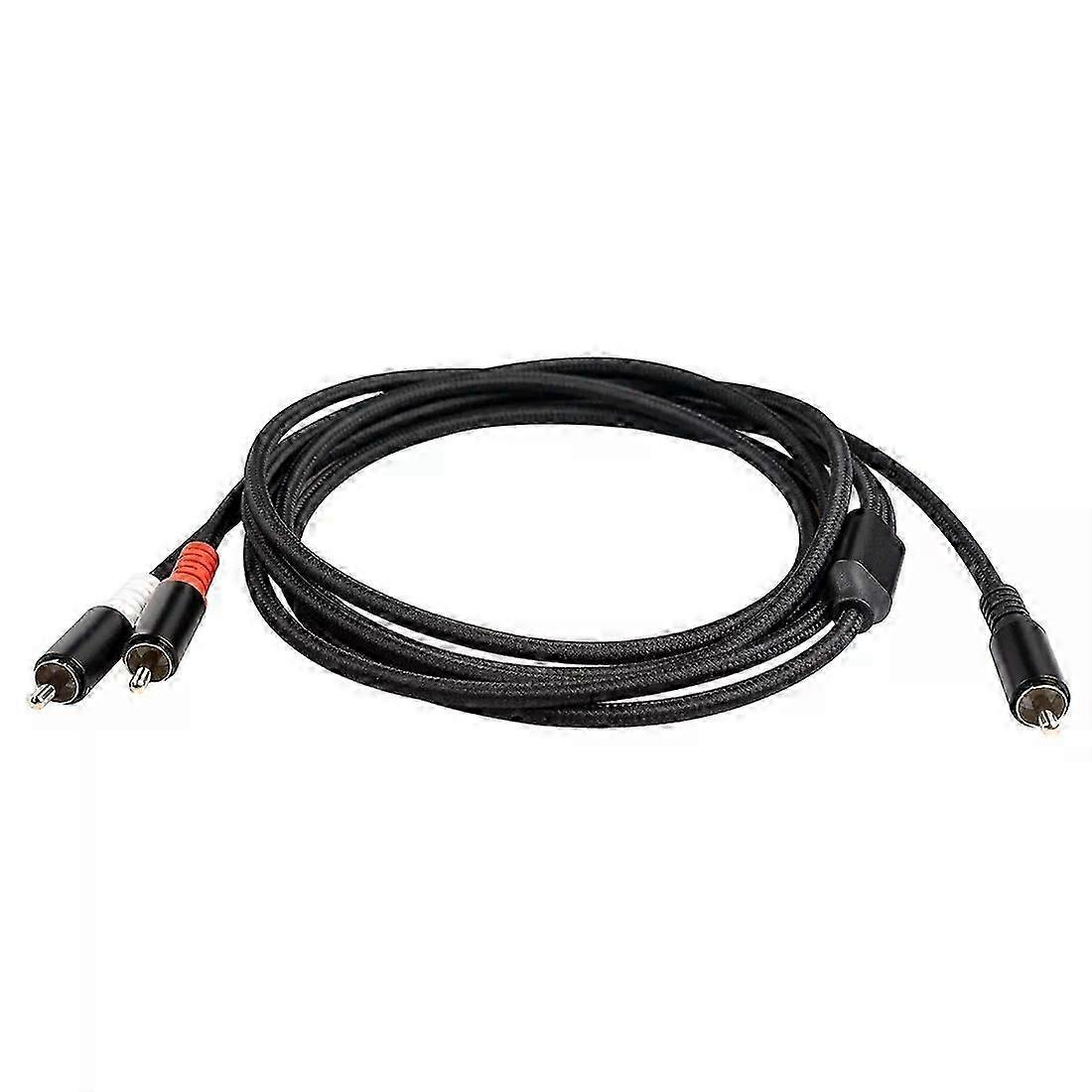 Rca-y-adapterkabel Für Subwoofer, 1x Rca Auf 2x Rca-audiokabel, 1 Rca Auf 2 Rca-leistungsverstärker-audiokabel, 5 Meter - Jxlgv