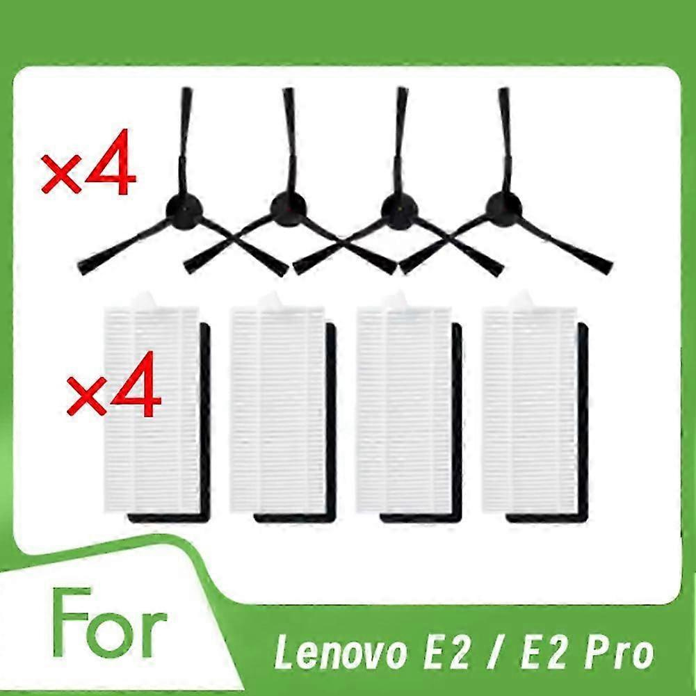 Seitenbürste Und Filter Für Lenovo E2 / E2 Pro Staubsaugerzubehör – Besonders Langlebiges Zubehör – Jxlgv