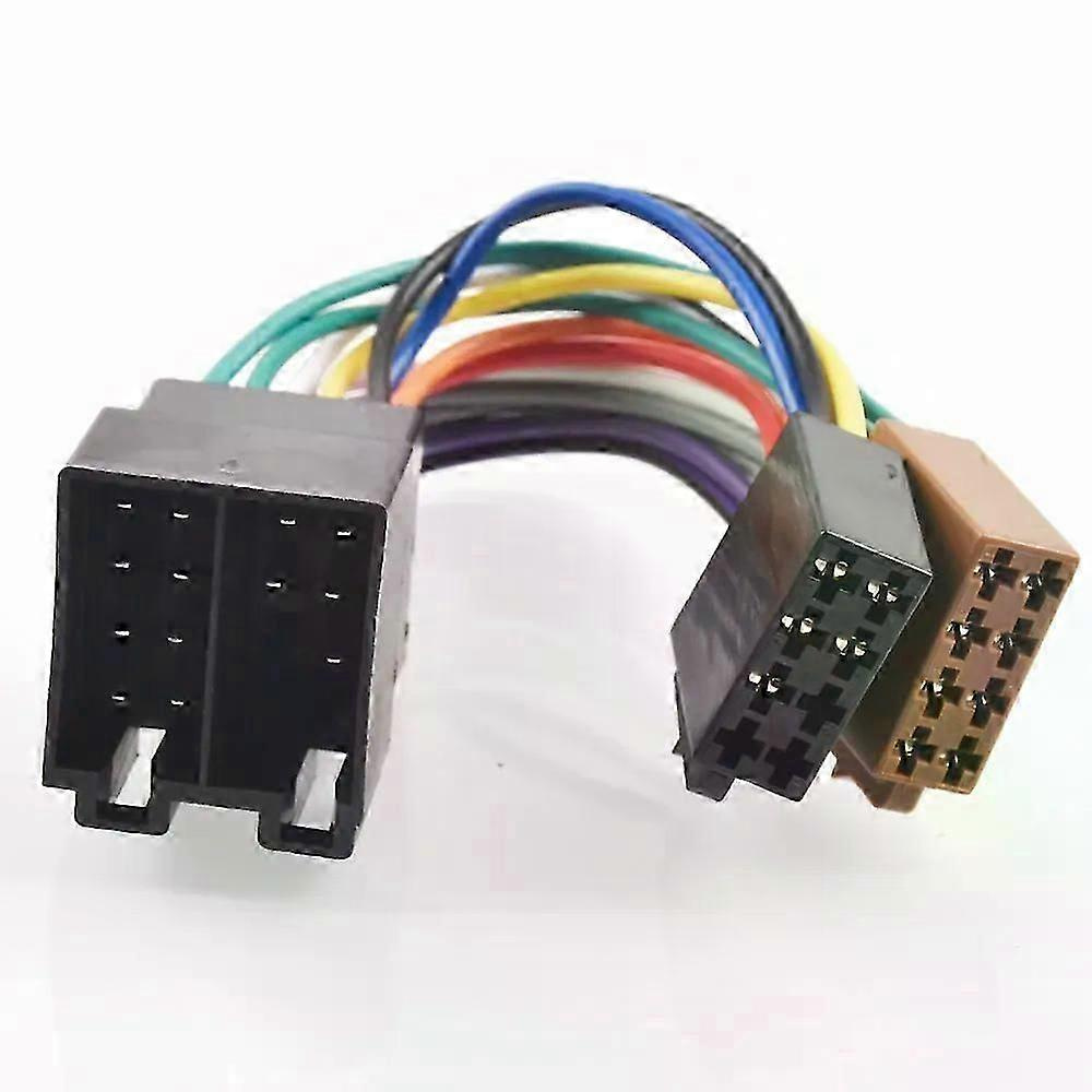 Iso-adapterkabel Für Autoradios, Verlängert, Passend Für Ford Focus, Mercedes-benz Und Fiat 500-jxlgv