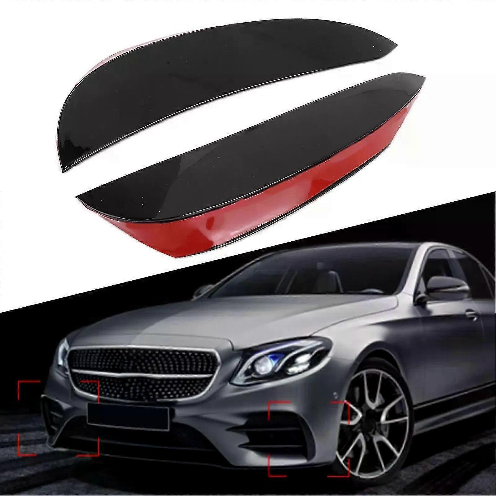 2 Stück Frontstoßstangen-canard-spoilerflügel, Passend Für Mercedes-benz E-klasse W213 Amg Line 2016-2020-jxlgv