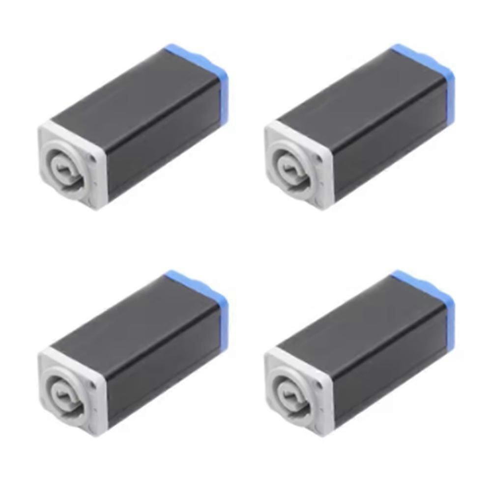 4 Stück Powercon-kupplungsstecker, Netzteil-docking-verlängerungskopf, Kompatibel Mit Stage Light Dmx512 Lichtstromanschluss-jxlgv
