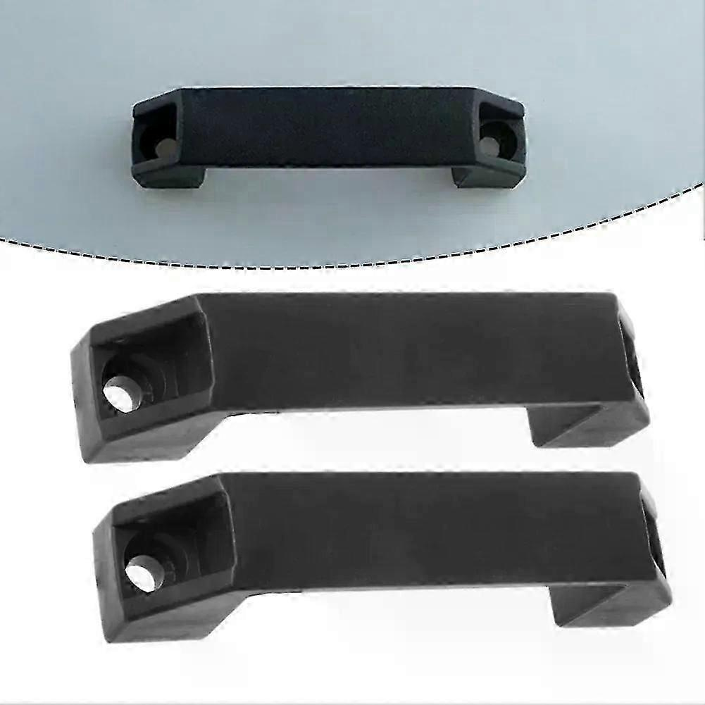 2 Stück Schrankgriffe, Möbelgriffe, Schubladenknöpfe, Schwarzer Kunststoff, Industrie-schrankgriffe, Kleiderschrankknöpfe, Hardware-jxlgv