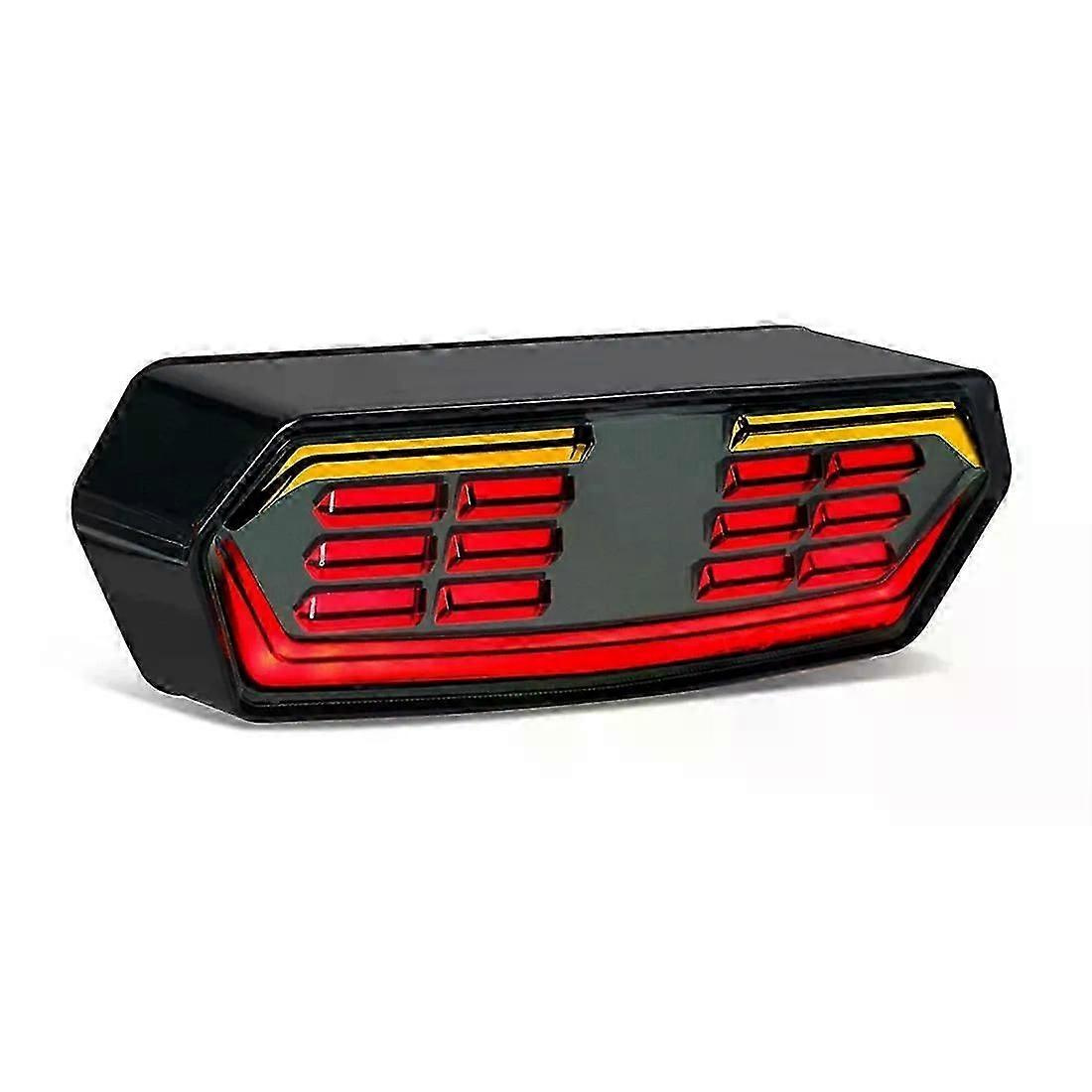 Motorrad-brems- Und Rücklicht Mit Blinkern, Passend Für Honda Grom Msx125 Cb650f Cb650r Cbr650f Ctx700n, Getönte Linse - Jxlgv