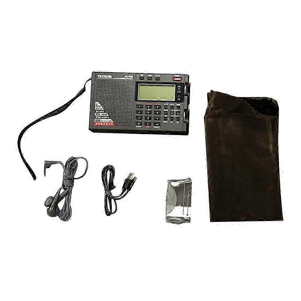 Tecsun Pl-330 Vollbandradio, Tragbares Fm-stereo-radio, Lw/mw/sw Ssb-dsp-empfänger, Kurzwellenradio Mit Verbessertem Empfang – Jxlgv