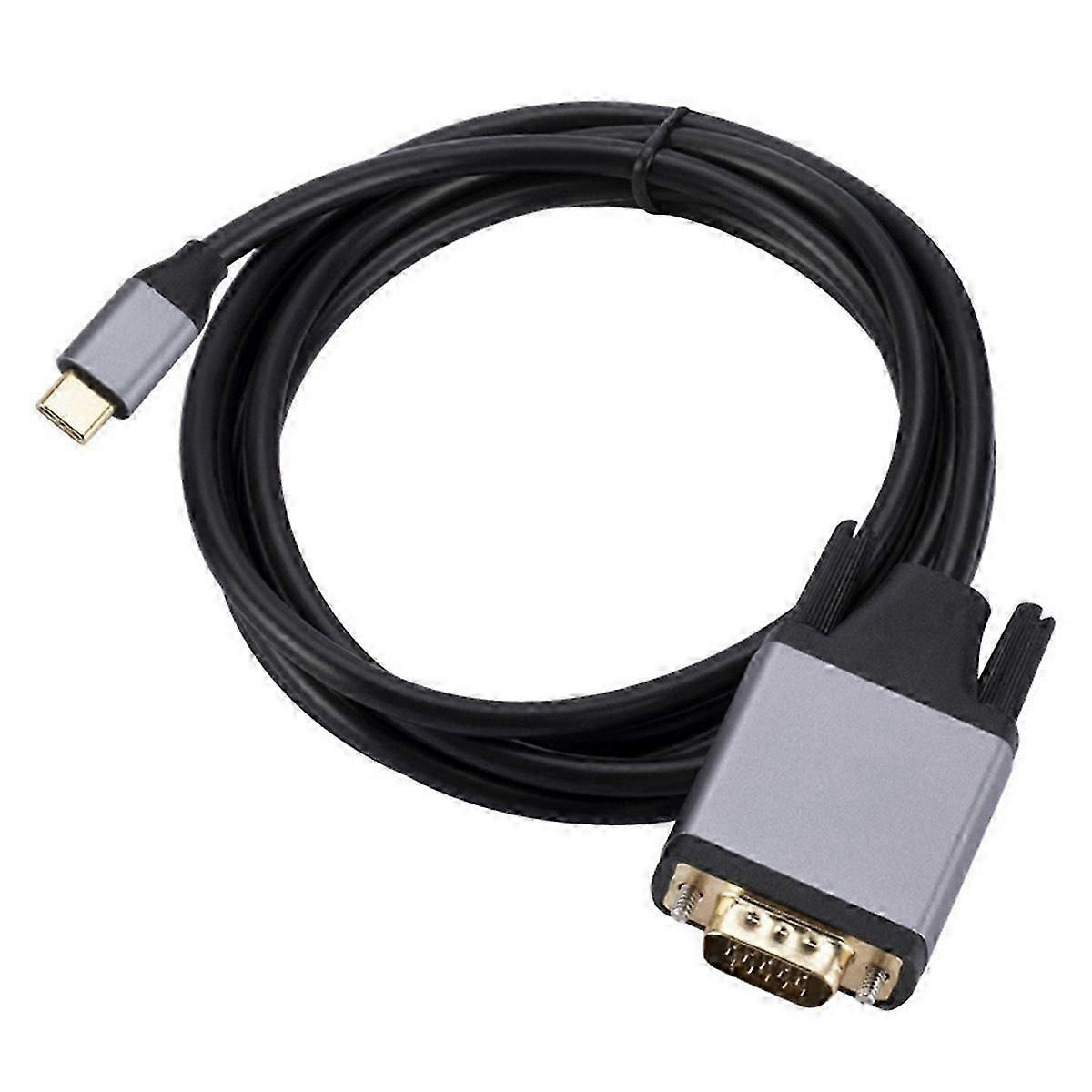 Usb-c-auf-vga-kabel, Usb-3.1-auf-vga-adapter, 10 Gbit/s Hd-bildschirmkabel – Jxlgv