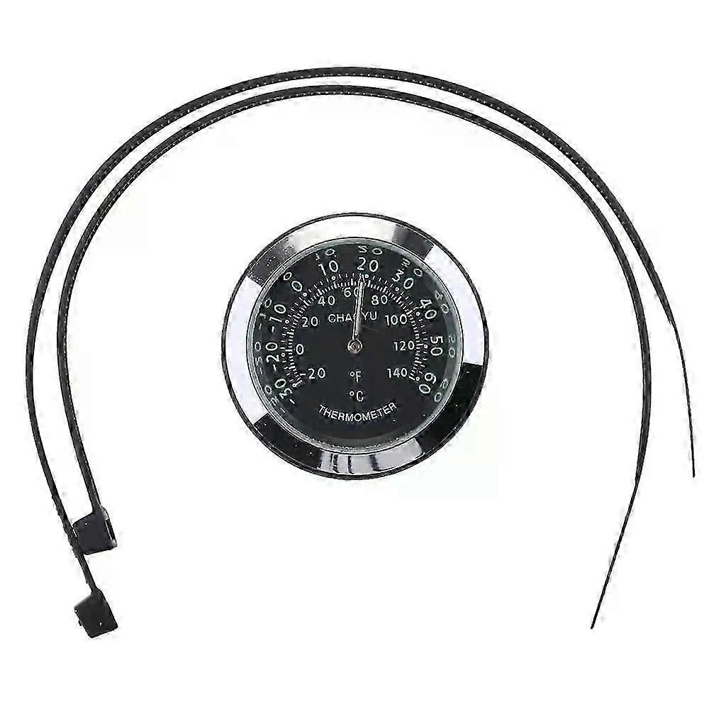 Universelles Motorrad-fahrrad-lenker-thermometer Mit Wasserdichtem Kunststofffuß Und Glaslinse - Jxlgv