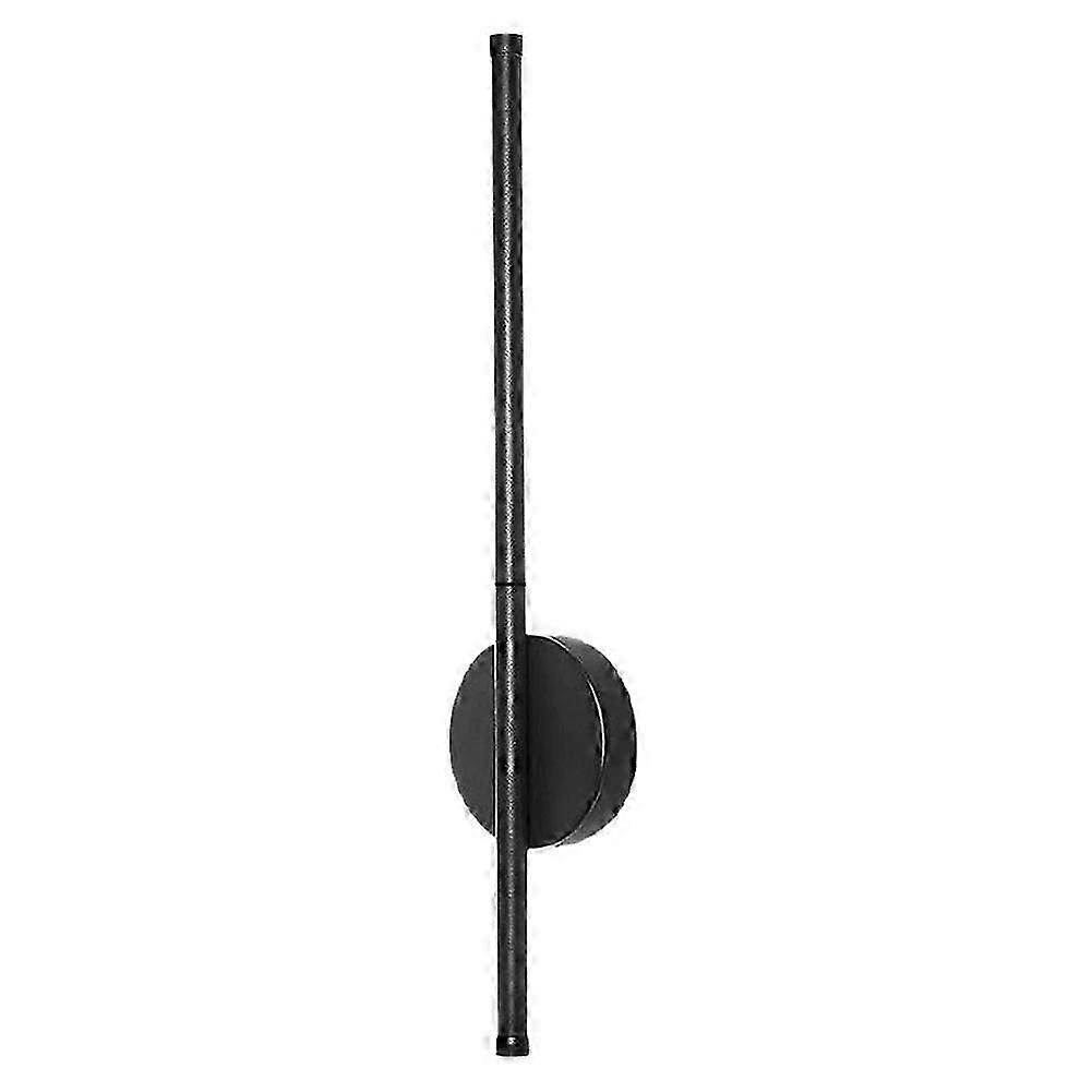 Wiederaufladbare Led-wandleuchte Mit Akku Und Usb-ladeanschluss, Touch-schalter (ein/aus), Schwarz (schwarz) - Jxlgv
