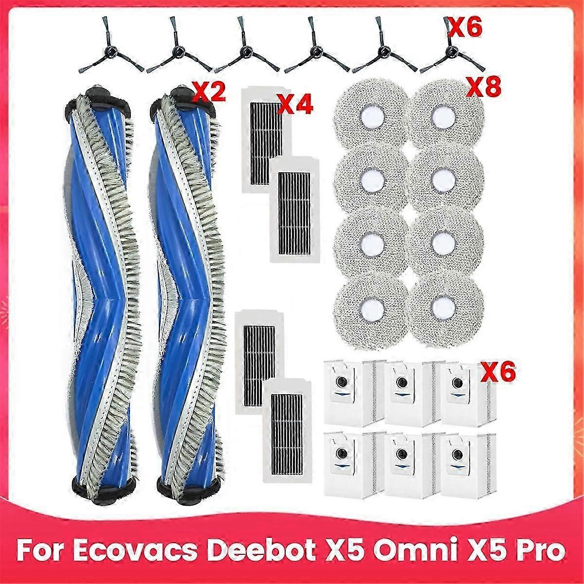 Zubehör Für Ecovacs Deebot X5 Omni X5 Pro Staubsaugerbeutel-jxlgv