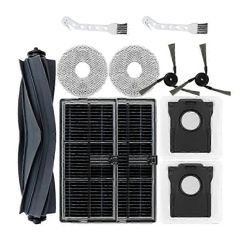 Zubehör Für Dreame X40/x40 Pro Saugroboter L40 Ultra: Haupt- Und Seitenbürste, Filter, Ersatz-stoffbürste – Jxlgv