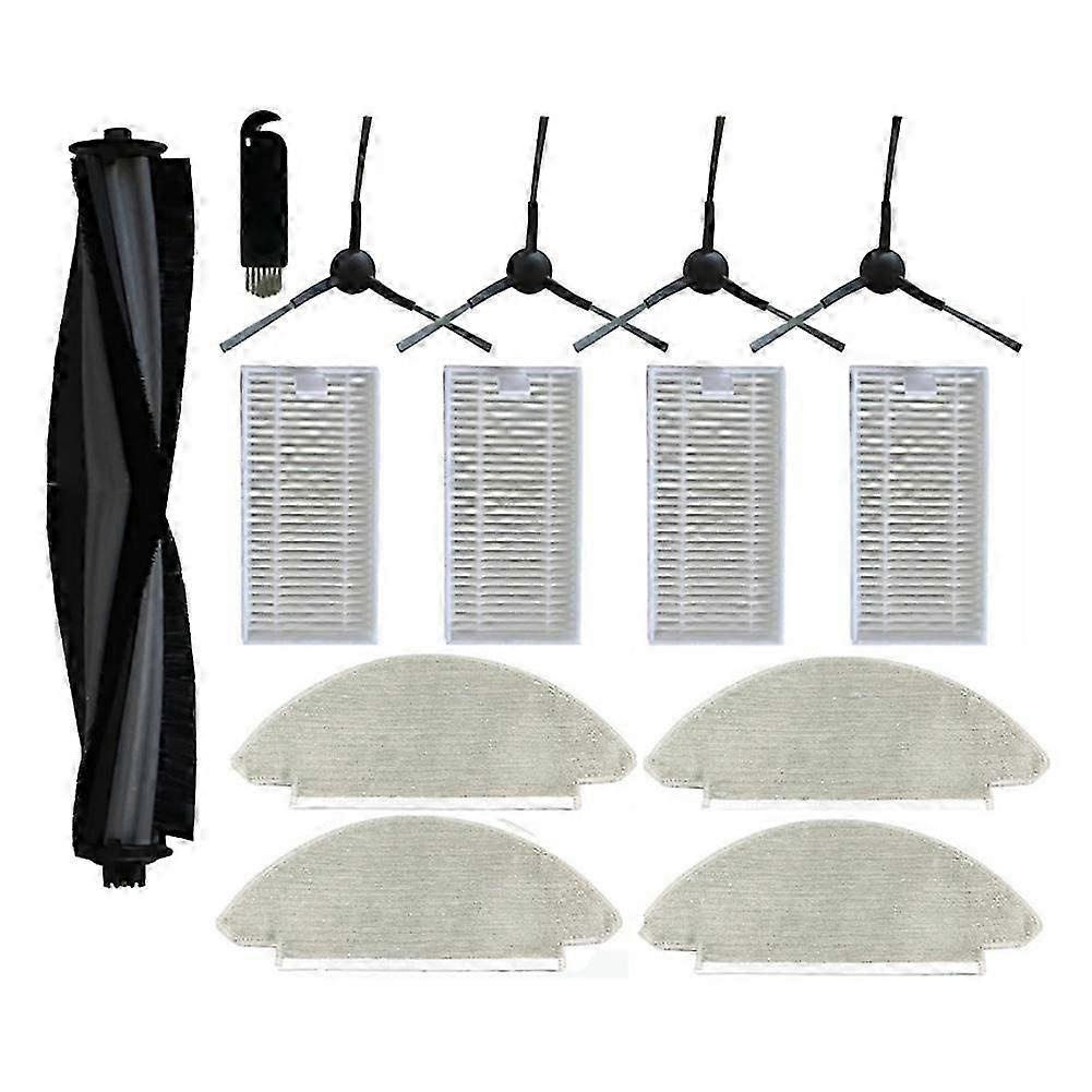 Für Viomi Alpha 2 Pro / V5 Pro / V5 Vxvc15-jcb-1 Vxvc16-jc Vxvc23 Saugroboter: Ersatzteil: Walzen-seitenbürste, Hepa-filter, Wischmopp-jxlgv