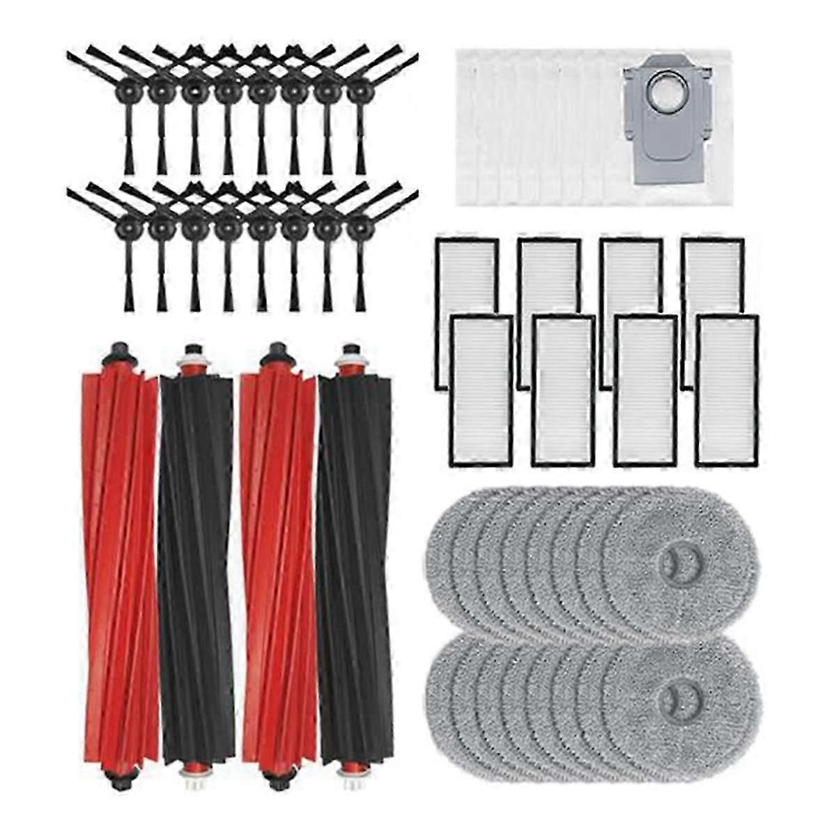 Für V20 / P10s Pro Haupt- Und Seitenbürste, Wischmopptuch, Hepa-filter, Staubbeutel, Zubehör, Ersatzteil - Jxlgv
