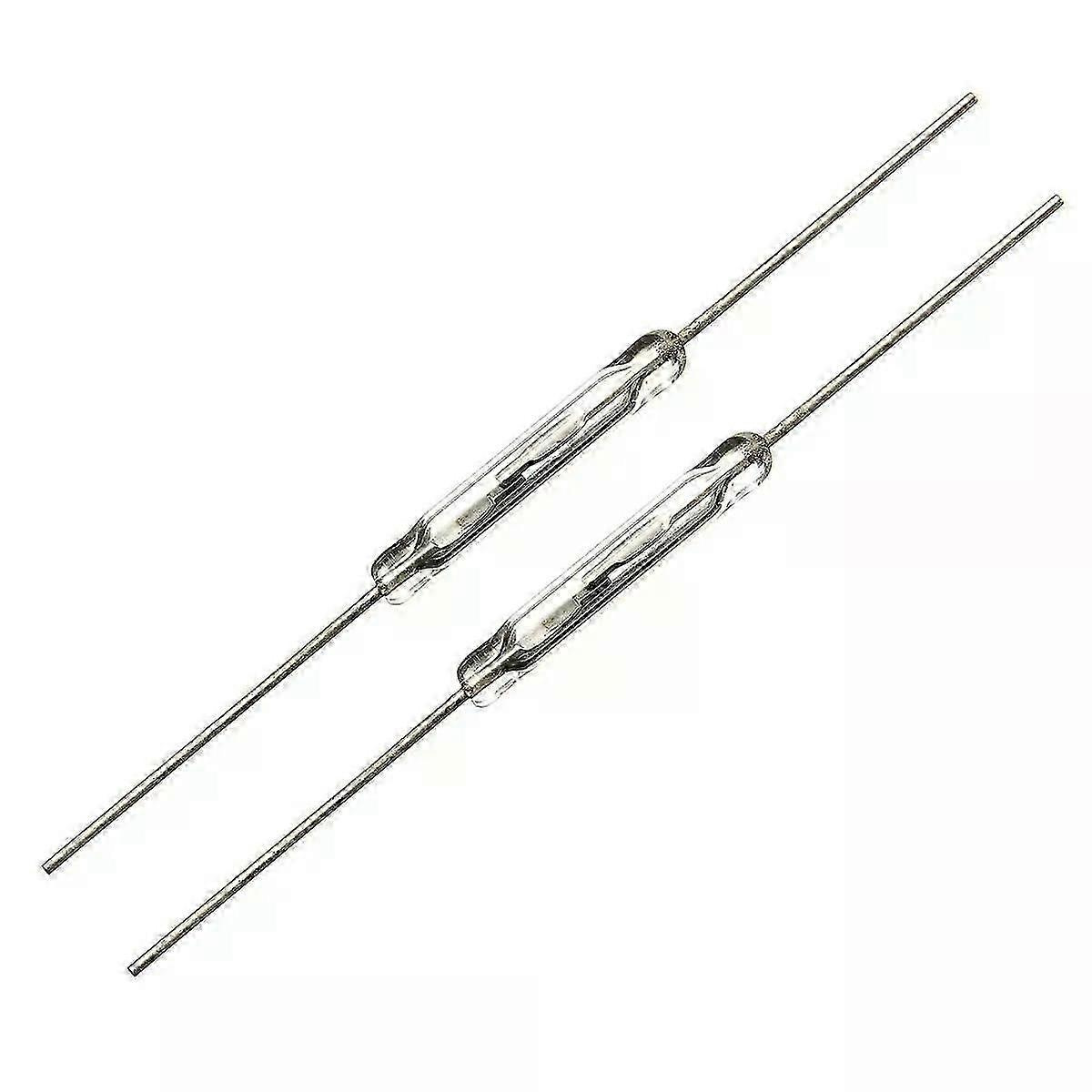 10 Stück Reed-kontakte 14 Mm X 2 Mm, Miniatur-reed-kontakte, Reed-schalter, 44 Mm Länge - Jxlgv
