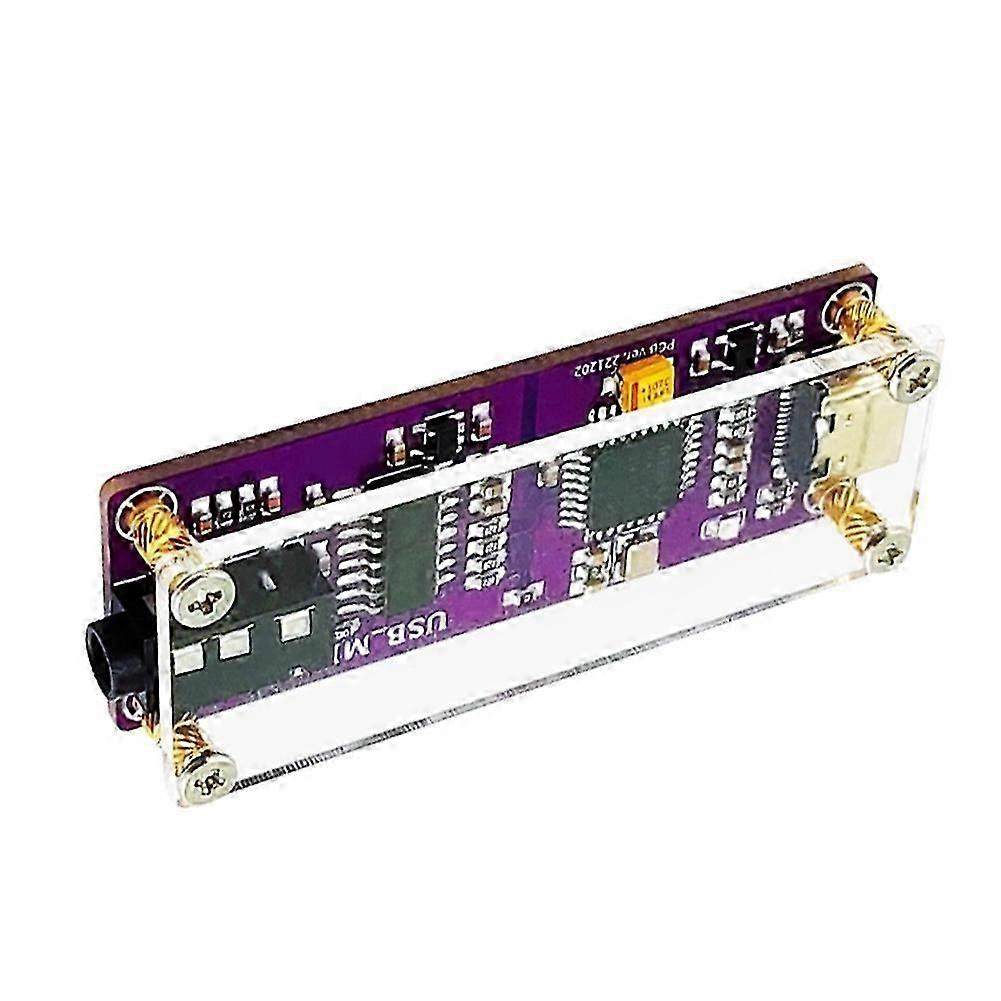 S008 Usb Mini Tragbarer Dac-decoder 127db Kopfhörerverstärker, Hifi, Rauscharm, Diy Externe Soundkarte-jxlgv