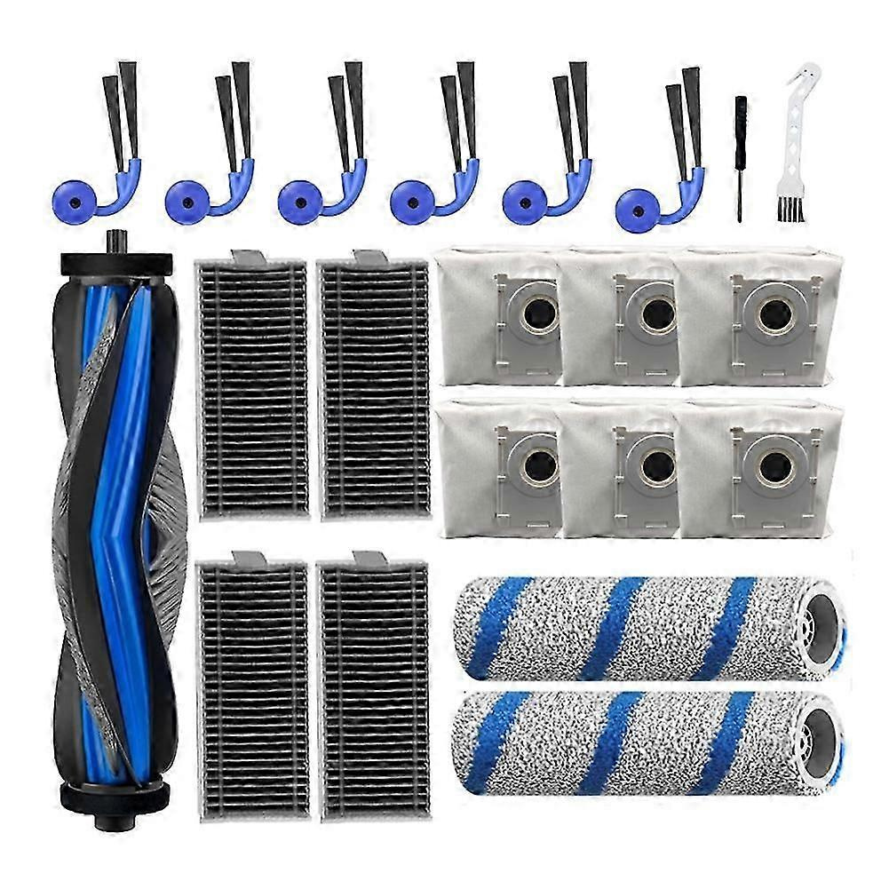21-teiliger Hauptseitenbürsten-wischmopp-staubbeutelfilter Für Ecovacs Deebot X11 Pro Omni/ X11 Pro/ X11 Saugroboter (ersatzteil-jxlgv)