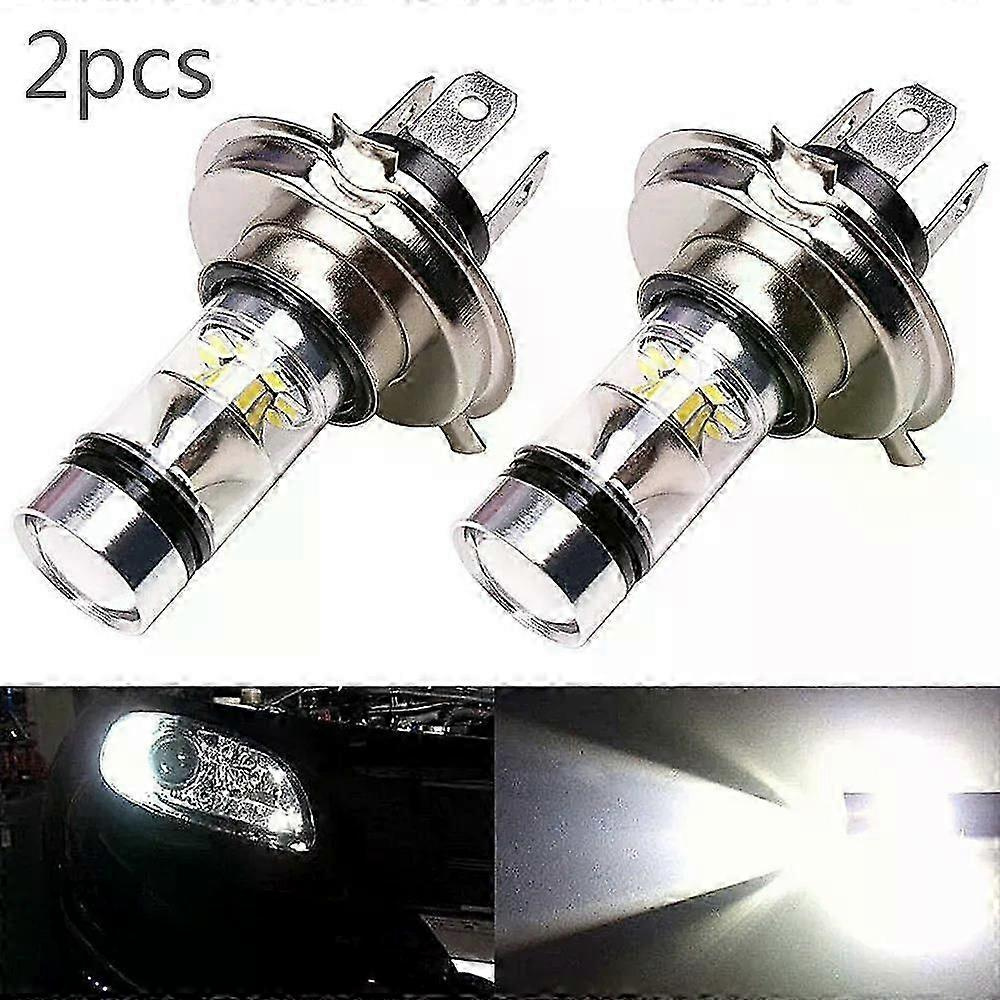 Stück H4 1800lm Fern-/abblendlicht 20-led Nebelscheinwerfer Fahrlicht Tagfahrlicht Glühbirne Weiße Lampen Auto Led Nebelscheinwerfer Led-lampen-jxlgv