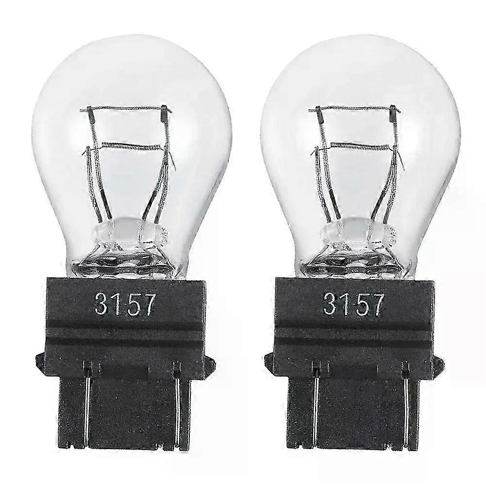 2 Stück 3157 12v 21/5w Klarglas-rücklicht-/bremslichtlampen 3000k Ersatz Für Rückfahrscheinwerfer, Blinker Und Rückleuchten - Jxlgv